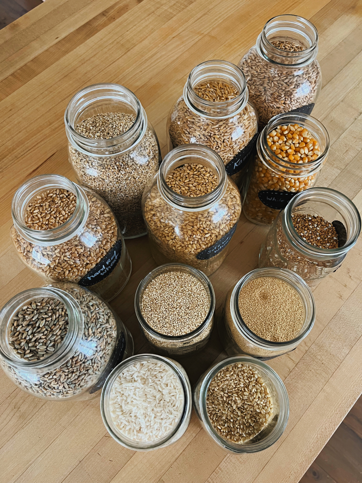 types of grain